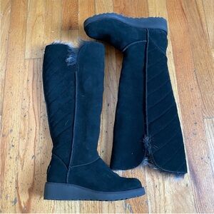 Ugg Rosalind Black Boots
